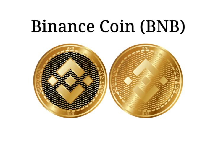 golden binance coins