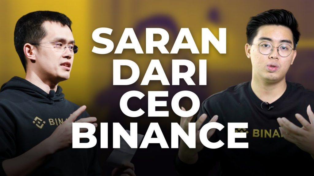Saran CEO Binance
