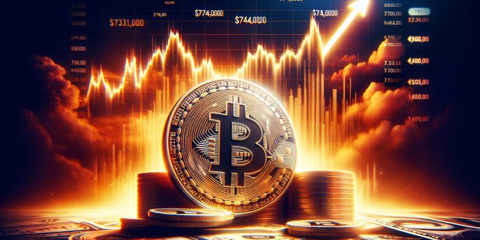 Bitcoin Nyaris Tembus $74.000! BTC Breakout di Atas $73.700, Bull Run Semakin Panas