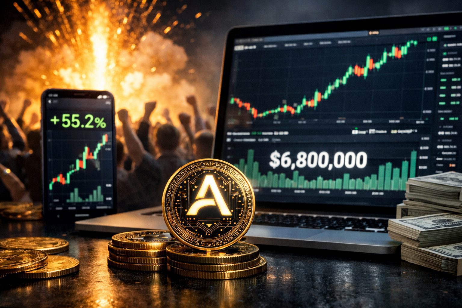 Allora (ALLO) Meledak 55% dalam 24 Jam! Token AI Decentralized Raup Volume $6,8 Juta, Investor Serbu Massal