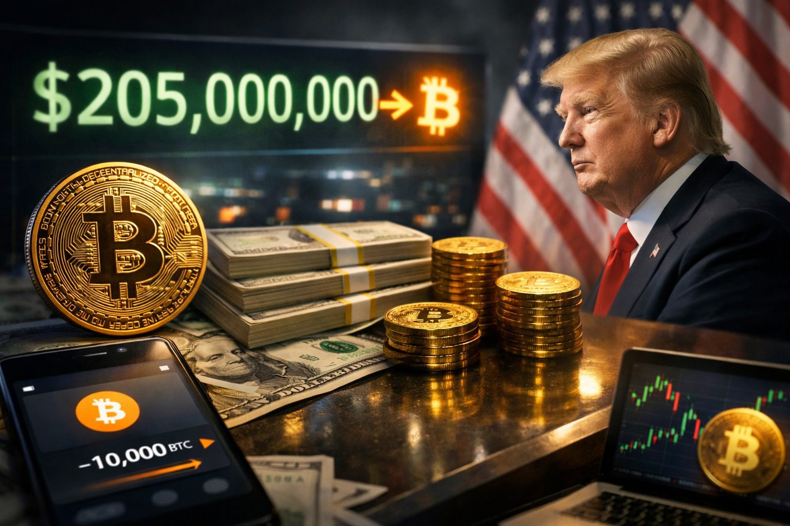 Trump Media Kirim $205 Juta Bitcoin! Transfer Raksasa Ini Sinyal Apa untuk Pasar Kripto?