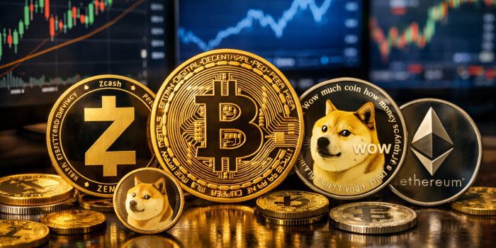 Analisis Harga 23 Mei: BTC Sideways, ETH & DOGE Bergoyang, ZEC & HYPE Siap Meledak?