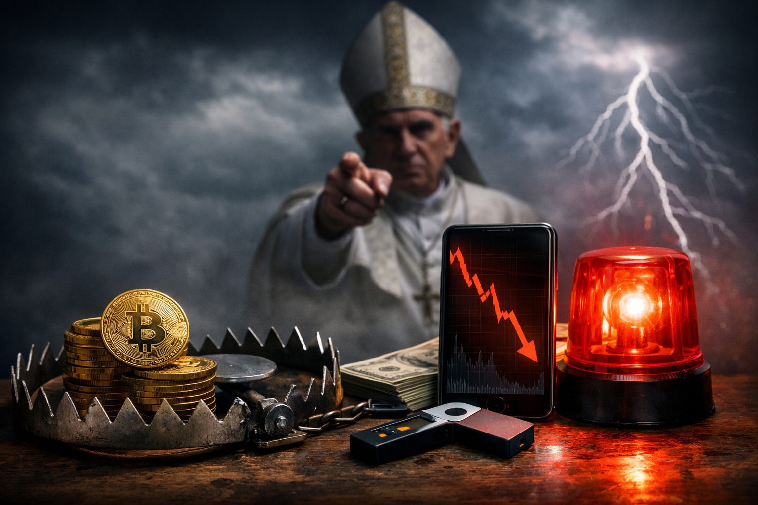 Paus Kirim Peringatan Keras ke Investor Kripto! “Hati-hati, Ini Bisa Jadi Jebakan!”