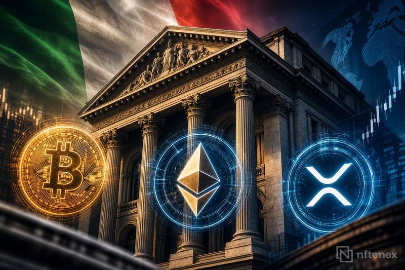 Bank Italia Borong Bitcoin, Ethereum & XRP! Exposure Raksasa, Bull Run Eropa Siap Dimulai?